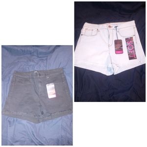 2 jean shorts bundle NWT